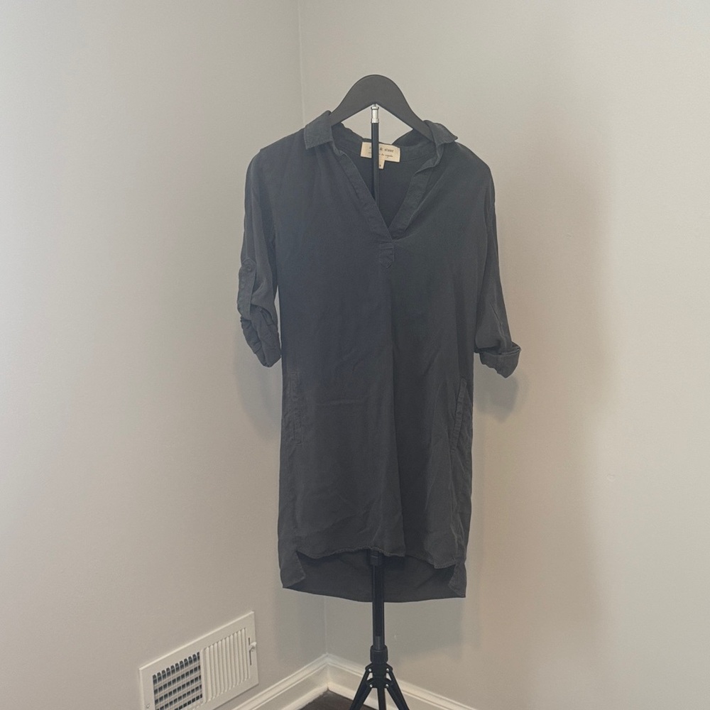 Cloth & Stone Black Mini Dress